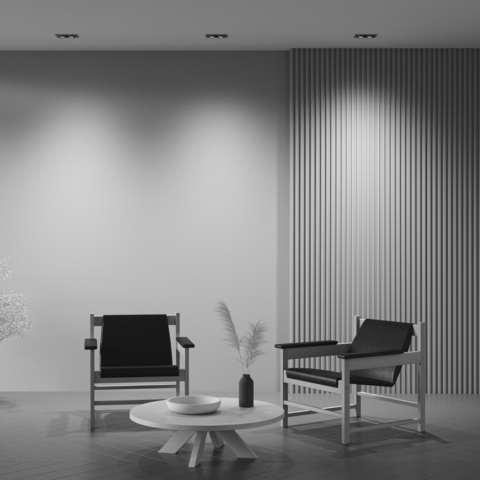 Встраиваемый светильник Maytoni Hidden DL045-02-10W3K-B