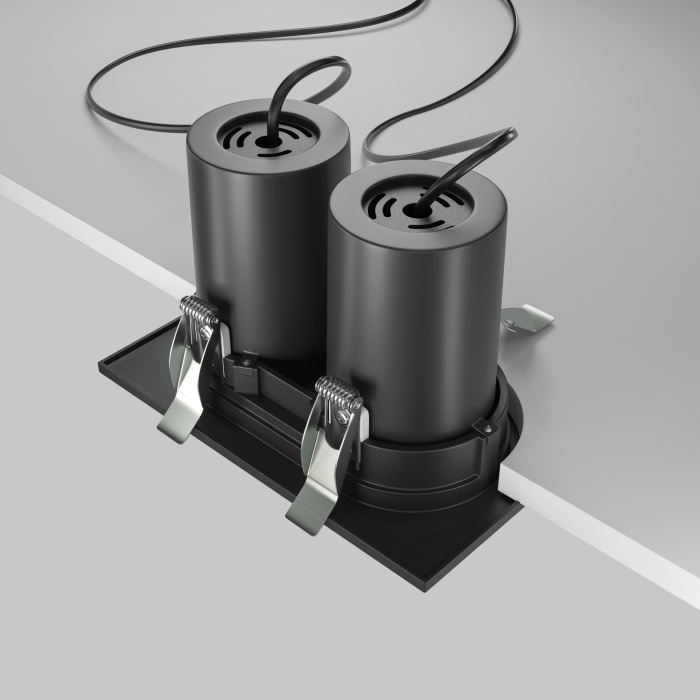 Встраиваемый светильник Maytoni Hidden DL045-02-10W3K-B