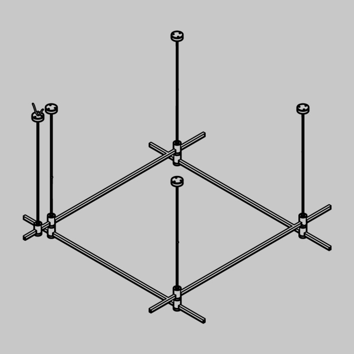 Готовая конструкция (набор) Maytoni TFC-Flar-H04-BS