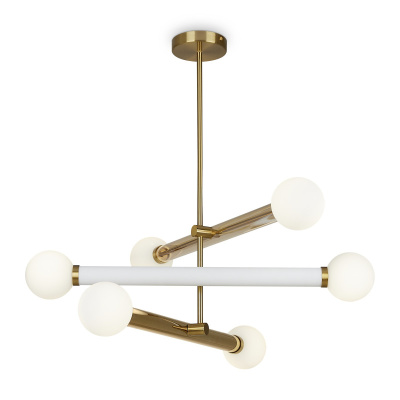 Люстра на штанге Freya Cross FR5381PL-06G
