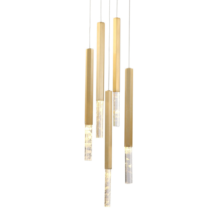 Подвесной светильник Delight Collection Vita MD7747-5A brass