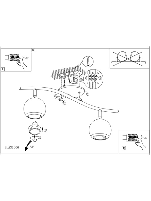 Спот EGLO BIMEDA 31006