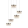 Подвесной светильник Delight Collection Diamond cut MD21020075-5A satin nickel