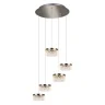 Подвесной светильник Delight Collection Diamond cut MD21020075-5A satin nickel