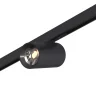 Магнитный трековый светильник Черный LED 1*5W 4000K 340Lm Ra>90 36° IP20 D35xH58 24V ST671.446.05