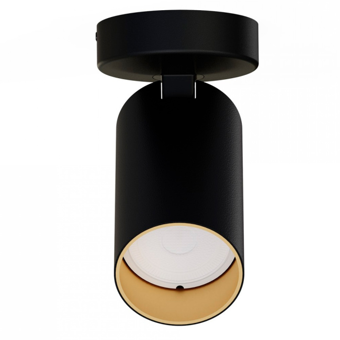 Накладной светильник спот Nowodvorski Mono Black/Gold 7763