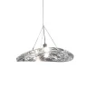 Подвесной светильник Delight Collection Manta 2049P/D300 silver/clear