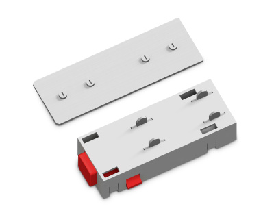 Коннектор питания прямой с соединителем для шинопровода Magnetic 220V Ambrella light GL1105