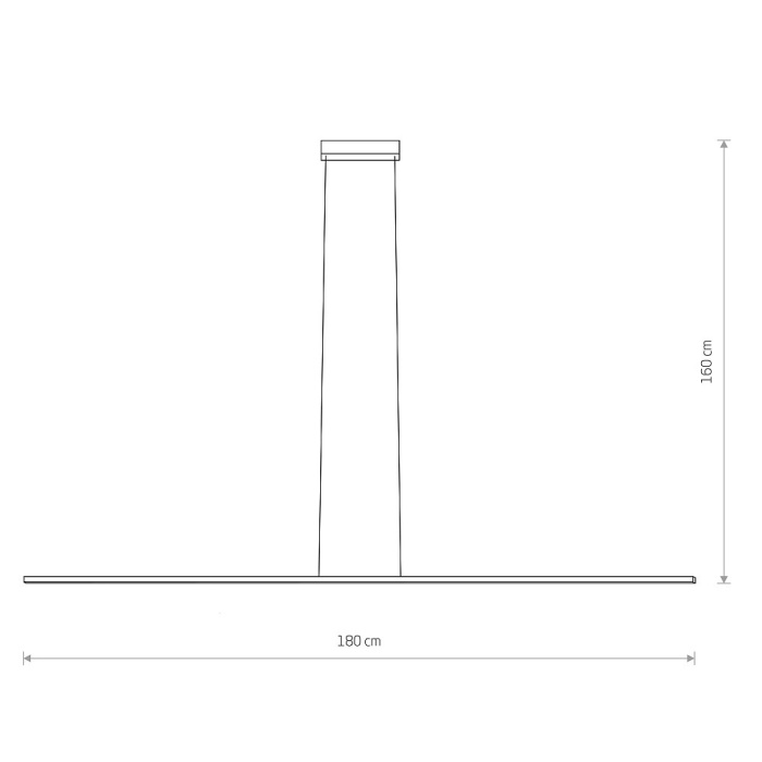 Подвесной светильник Nowodvorski Bar Led L Black 10850