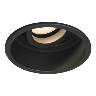 Светильник встраиваемый Черный GU10 1*50W IP20 D91,5xH5,2 220V Без ламп ST261.408.01