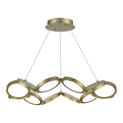 Светильник подвесной ST-Luce Матово Золотистый/Белый LED 1*60W 4000K SL6508.203.01