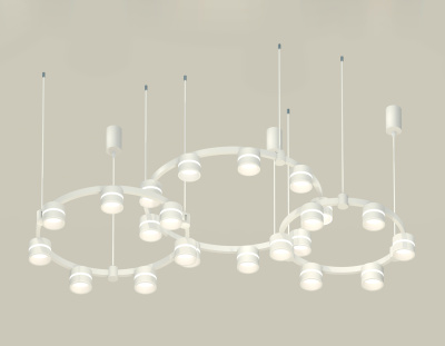 Комплект подвесного светильника Techno Ring с акрилом Ambrella light XR92082200