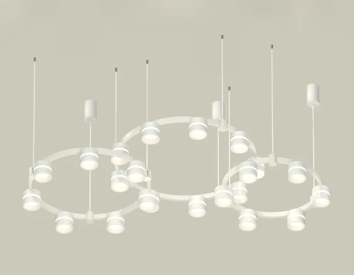 Комплект подвесного светильника Techno Ring с акрилом Ambrella light XR92082200