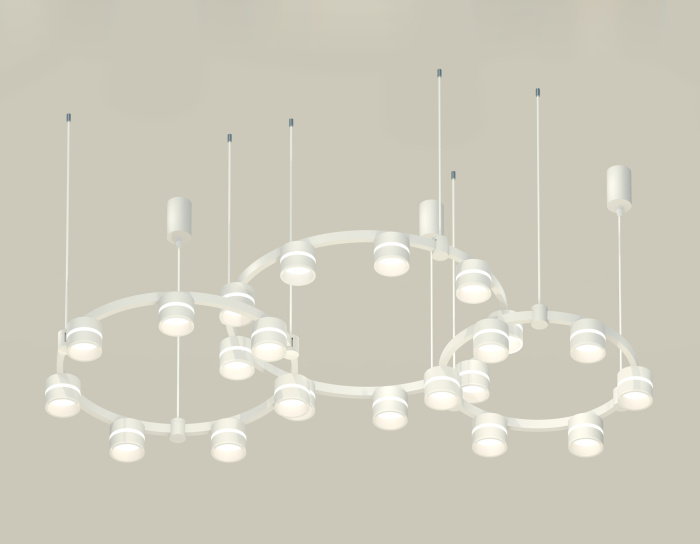 Комплект подвесного светильника Techno Ring с акрилом Ambrella light XR92082200