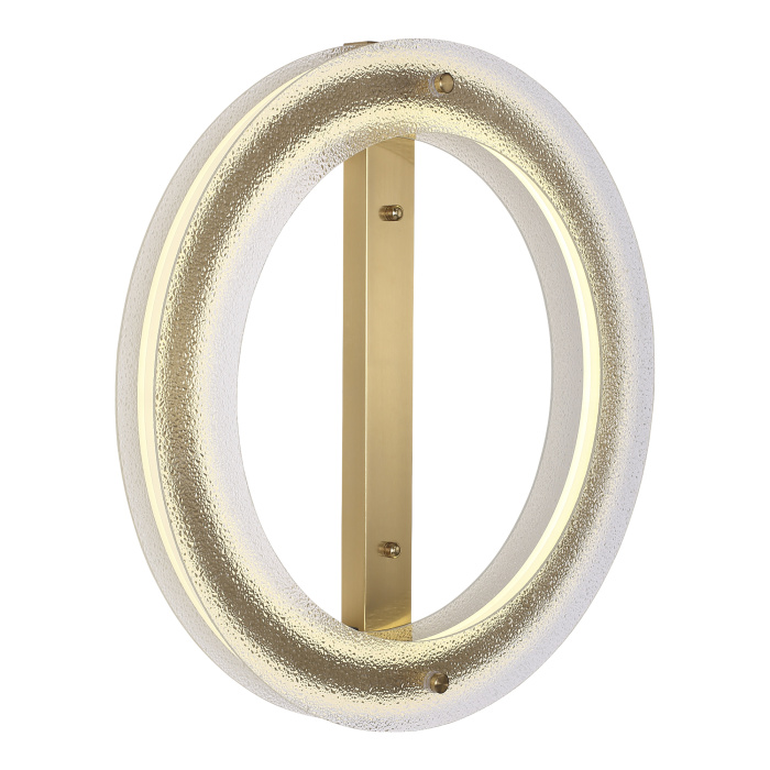 Светильник потолочный ST-Luce золотистый/Прозрачный LED 1*40W 4000K SL6245.212.01