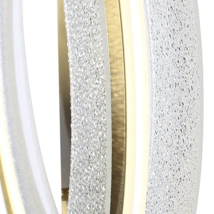 Светильник потолочный ST-Luce золотистый/Прозрачный LED 1*40W 4000K SL6245.212.01