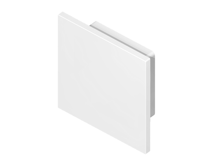 Заглушка для углового квадратного алюминиевого профиля GP2150 (комплект 4шт) Ambrella light GP8461