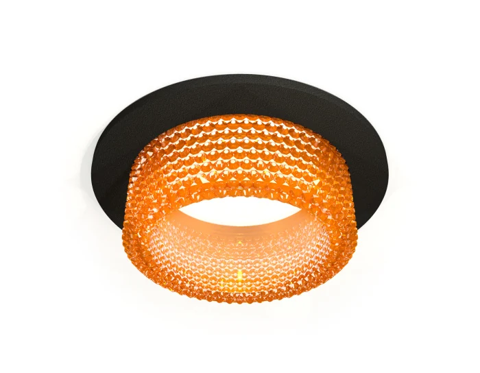 Комплект встраиваемого светильника с композитным хрусталем Ambrella light XC6513044