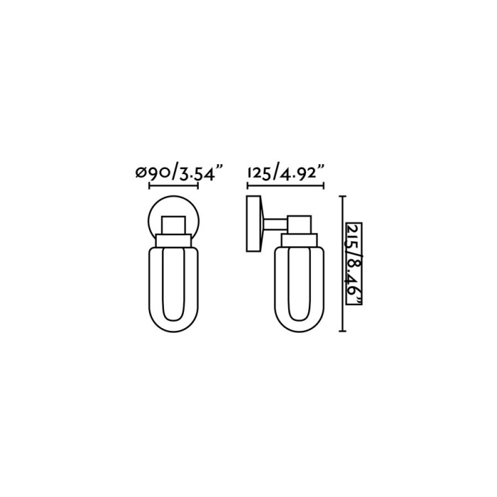 Настенный светильник BRUME LED