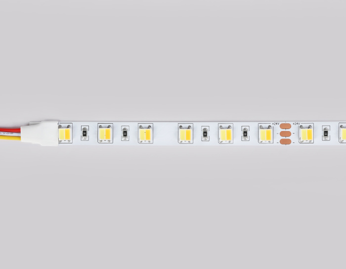 Светодиодная лента с регулировкой температуры света GS4101 5050 60Led /14W m/ 24V IP20 CCT 3000-6500 Ambrella light GS4101