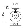 Бра Maytoni Basic form MOD521WL-01G1