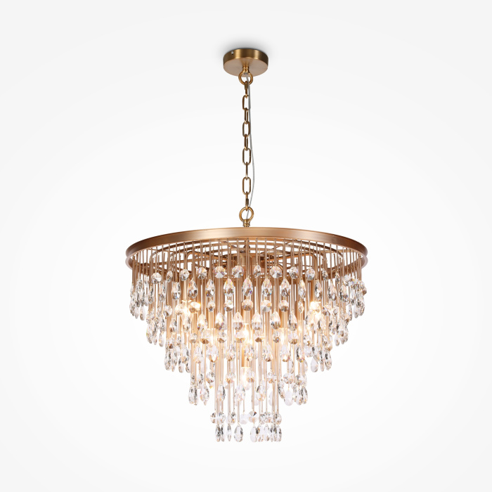 Каскадная люстра Maytoni Linn MOD091PL-09G