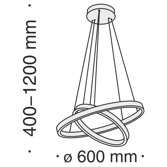 Подвесная люстра Maytoni Rim MOD058PL-L55W4K