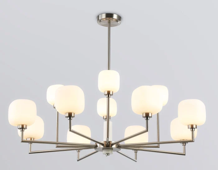 Люстра на штанге с мрамором AMBRELLA light LH53005