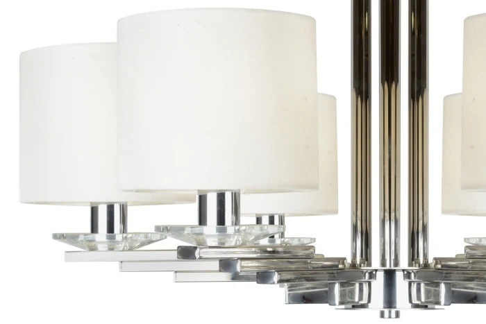 Потолочная люстра iLamp City DJ0606 Хром