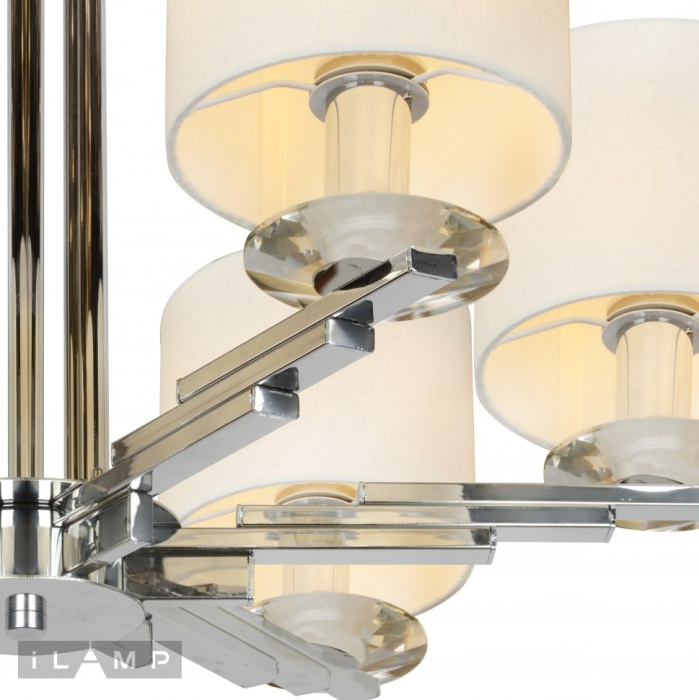 Потолочная люстра iLamp City DJ0606 Хром