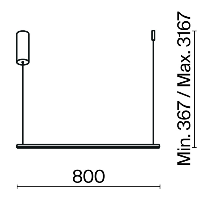 Подвесной светильник Maytoni Halo MOD246PL-L16BSK
