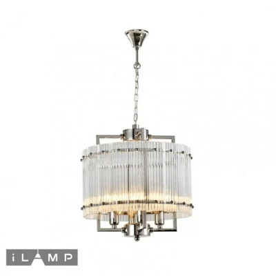 Подвесной светильник iLamp SILVERSTONE P9503-4 NICKEL