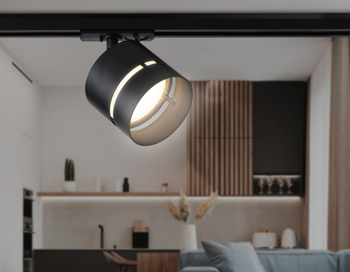 Трековый светильник со сменной лампой GX53 Ambrella light GL5377