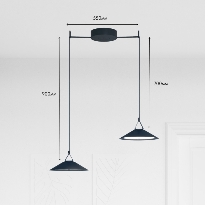 Трек-система Denkirs Belty SET DK55SET13-01-DG