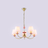 Подвесная люстра с абажуром и декором из керамики Ambrella light LH75024