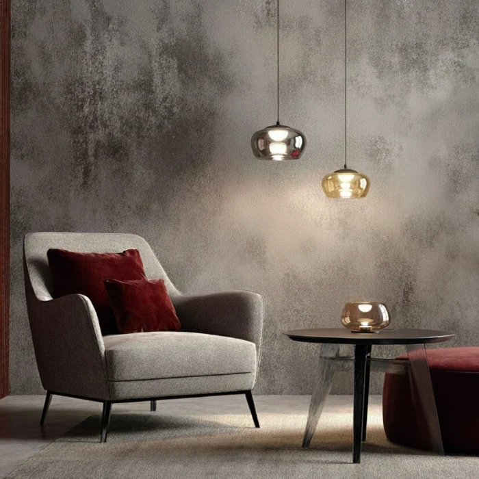 Подвесной светильник Denkirs Floa DK6742-BK+SM