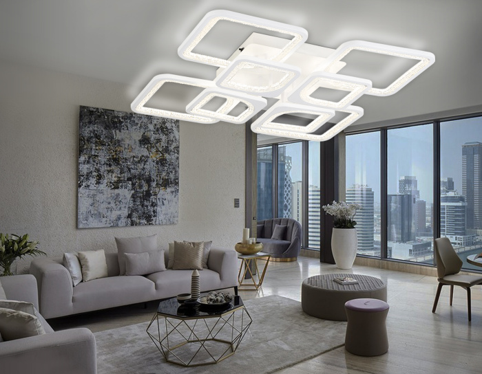 Потолочный светодиодный светильник с пультом Ambrella light FA4423