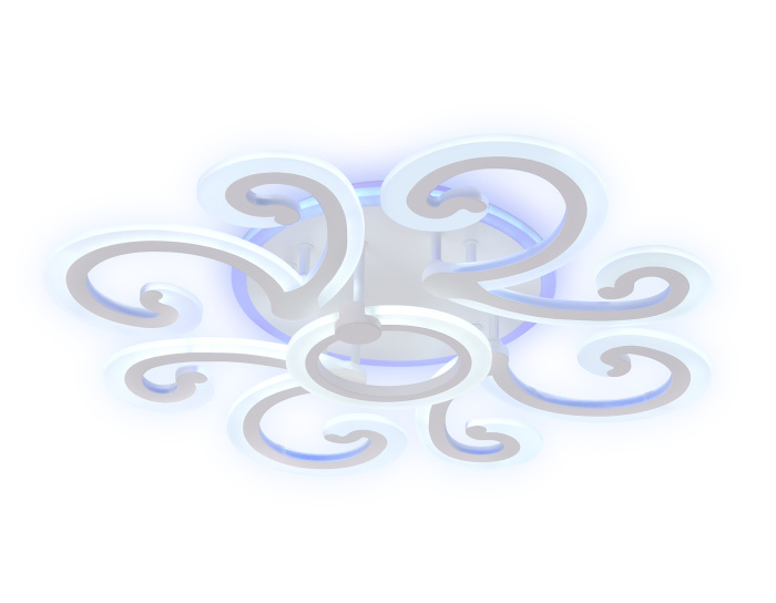 Потолочный светодиодный светильник с пультом Ambrella light FA5143