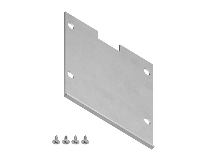 Заглушка для накладного алюминиевого шинопровода GP3050 (комплект 4шт) Ambrella light GP8550