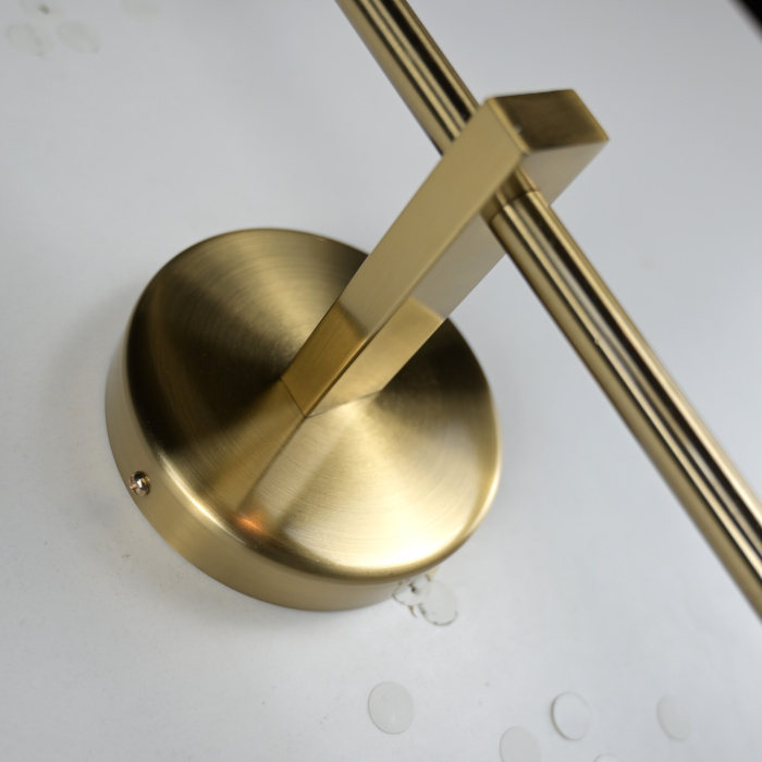 Бра Boule de Cristal Long Sconce Brass ImperiumLoft