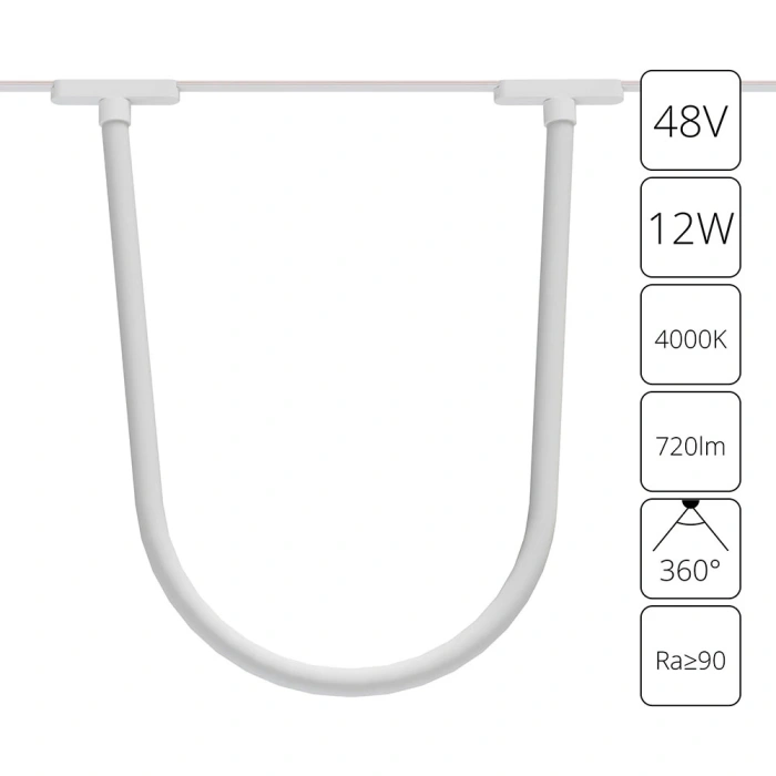 Магнитная трековая система Arte Lamp RAPID A6167PL-1WH