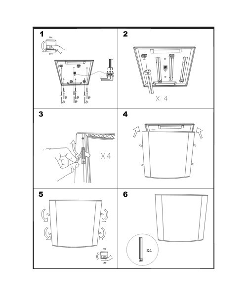 Потолочный светильник LEDS C4 330-GR