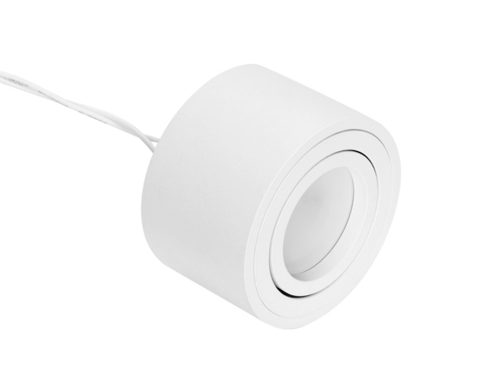 Накладной точечный светильник с врезным отверстием MR16 Ambrella light TN222