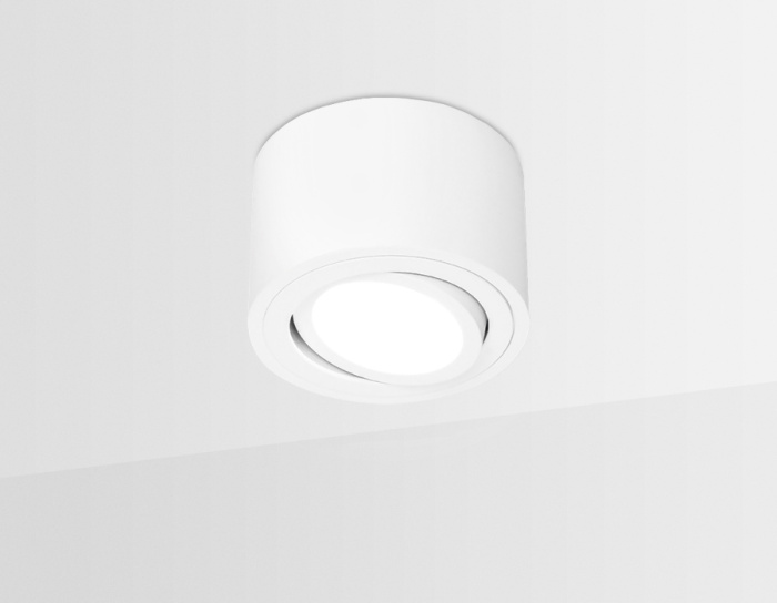 Накладной точечный светильник с врезным отверстием MR16 Ambrella light TN222