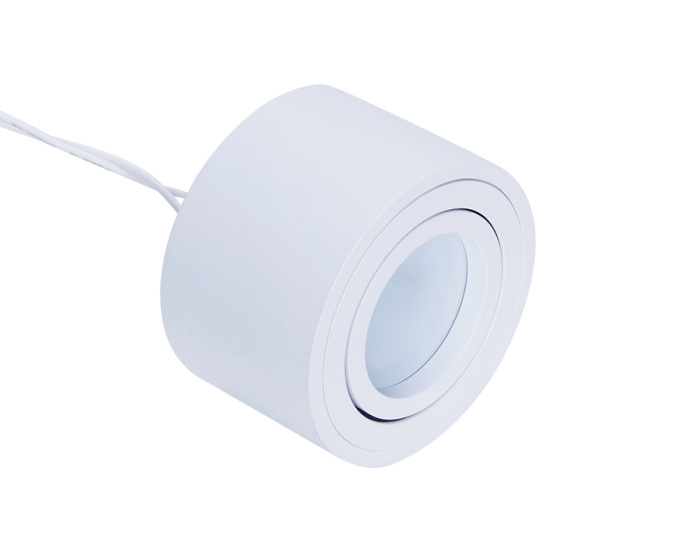 Накладной точечный светильник с врезным отверстием MR16 Ambrella light TN222