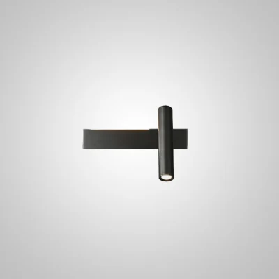 Настенный светильник JENIUS L25 Black Right ImperiumLoft