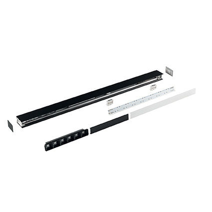 Подвесной светодиодный светильник Ideal Lux Fluo Bi-Emission 1200 4000K Aluminum 192734