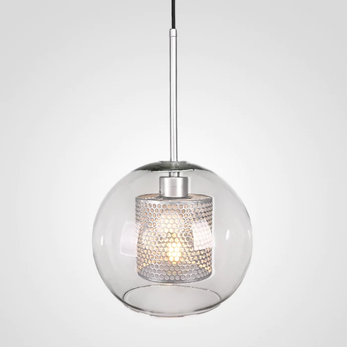 Подвесной светильник CATCH silver D24 ImperiumLoft