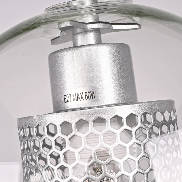 Подвесной светильник CATCH silver D24 ImperiumLoft