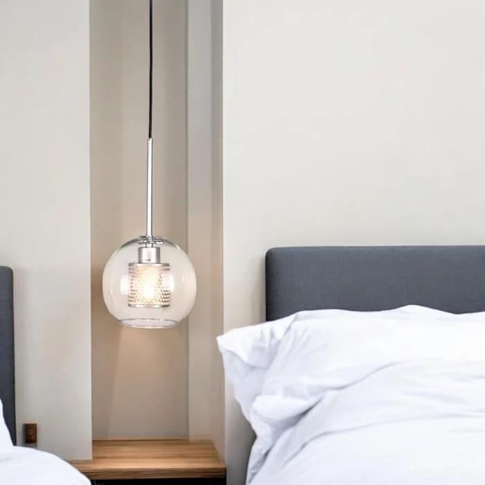 Подвесной светильник CATCH silver D24 ImperiumLoft